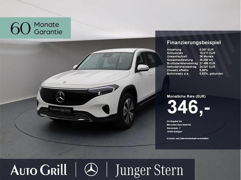Unilack polarweiß Gebraucht 2024 Mercedes EQB250+ Progressive SUV | 35.740 € (Superpreis) - Bild 1/4