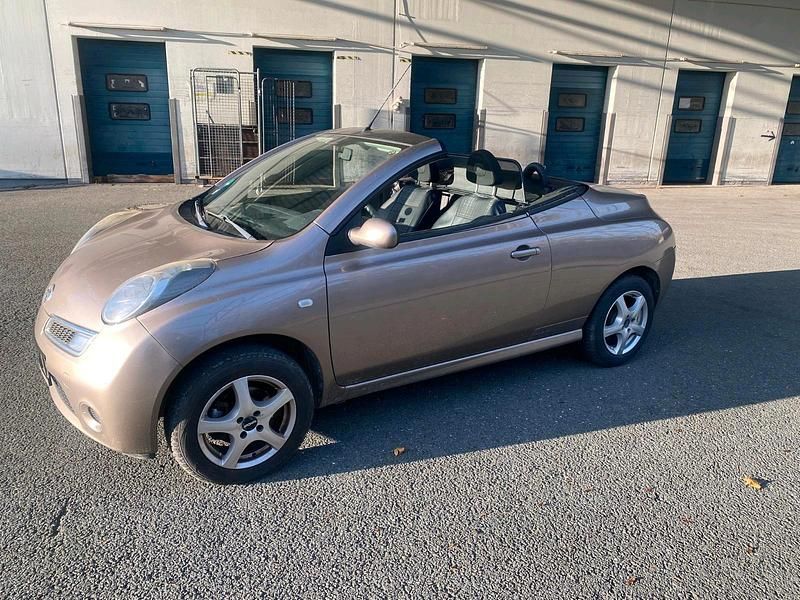 Gold Gebraucht 2008 Nissan Micra Cabrio | 800 € - Bild 1/4