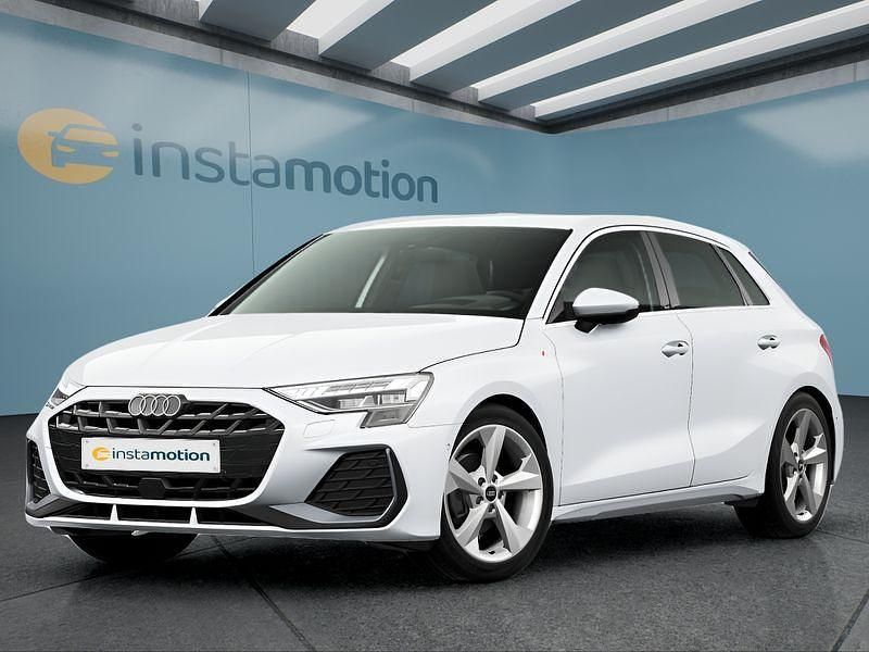 Weiß Gebraucht 2025 Audi A3 Sportback Kleinwagen | 37.649 € (Teuer) - Bild 1/4
