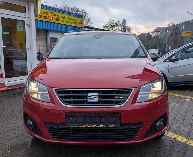Gebraucht Seat Alhambra FR 184 PS (135 kW) 2017 Rot Van / Kleinbus