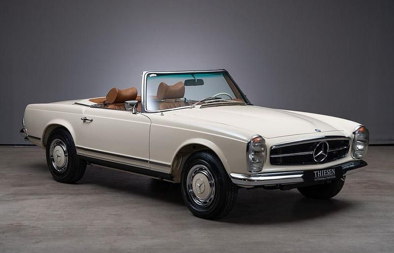 Gebraucht Mercedes SL280 170 PS (125 kW) 1969 Beige Cabrio