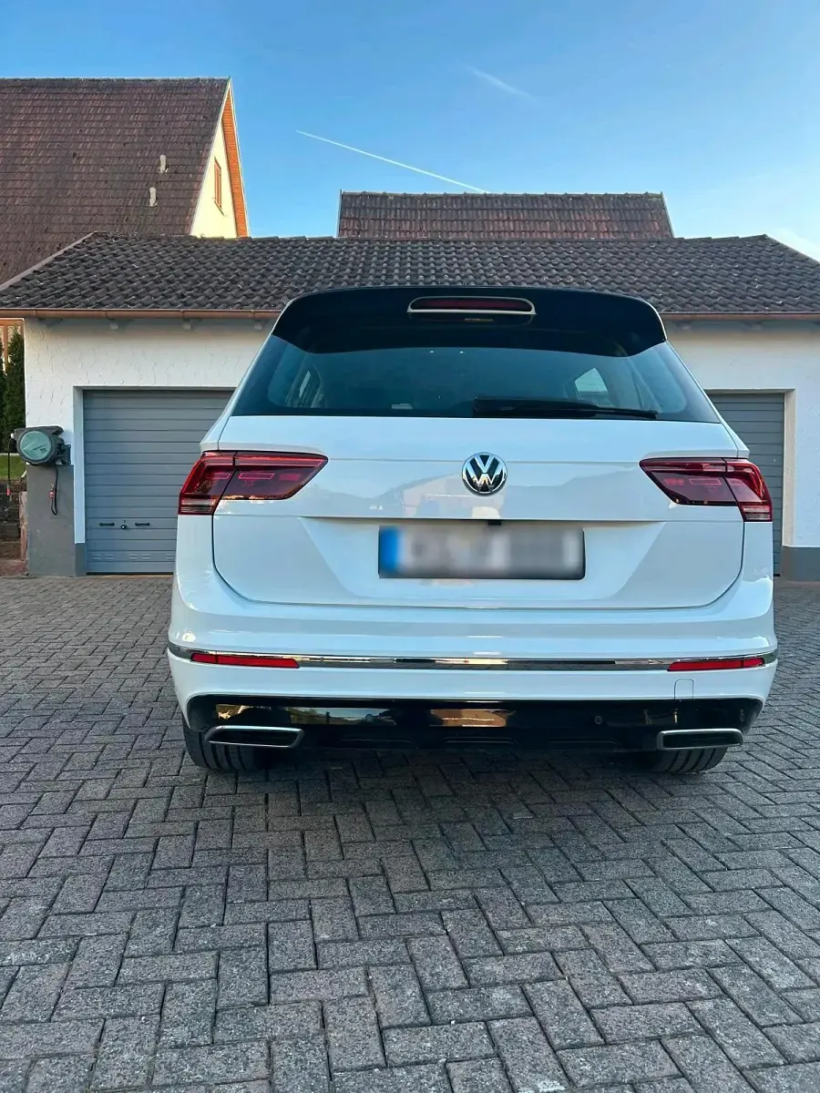 Gebraucht VW Tiguan Allspace Highline 239 PS (175 kW) 2020 Weiß SUV