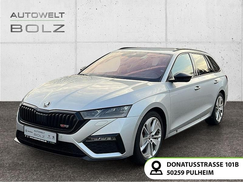 Silber Gebraucht 2022 Skoda Octavia RS Kombi | 30.990 € (Fairer Preis) - Bild 1/4