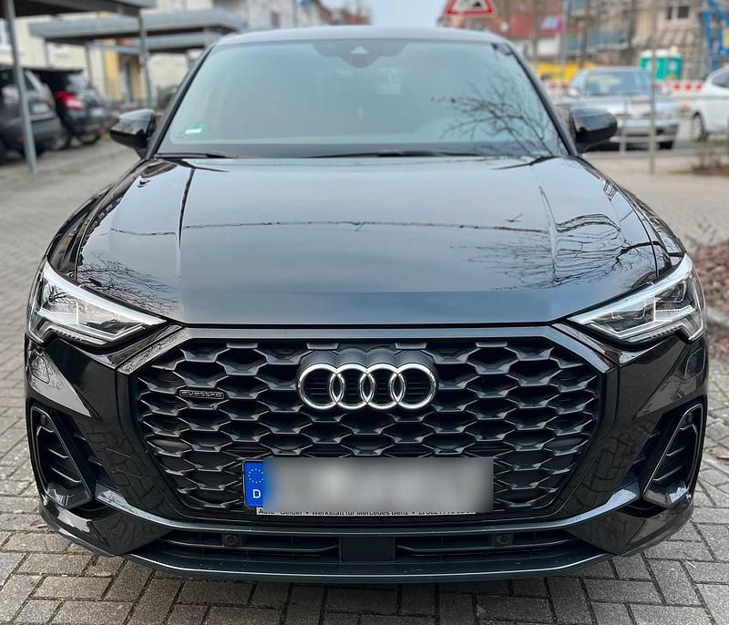 Schwarz Gebraucht 2021 Audi Q3 Sportback SUV | 29.999 € (Superpreis) - Bild 1/4