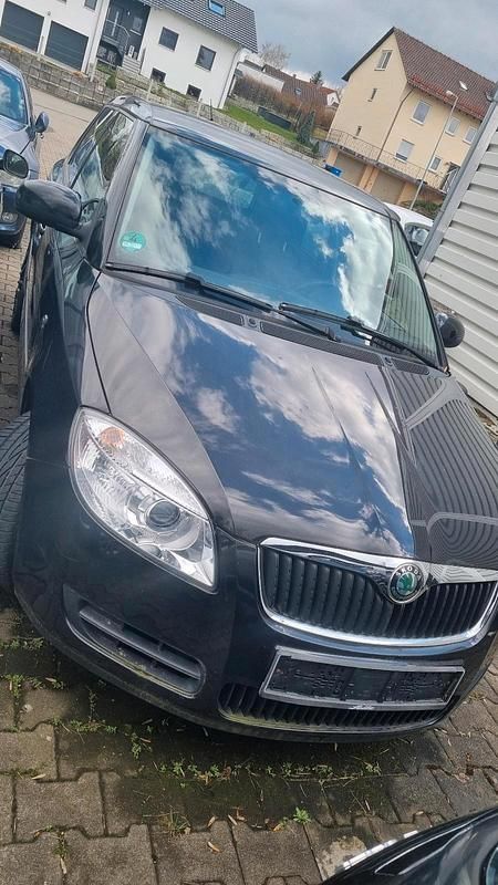 Gebraucht Skoda Fabia 80 PS (58 kW) 2008 Schwarz Kleinwagen