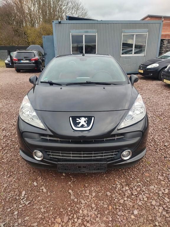Schwarz Gebraucht 2007 Peugeot 207 CC Sport Cabrio | 2.000 € (Fairer Preis) - Bild 1/4