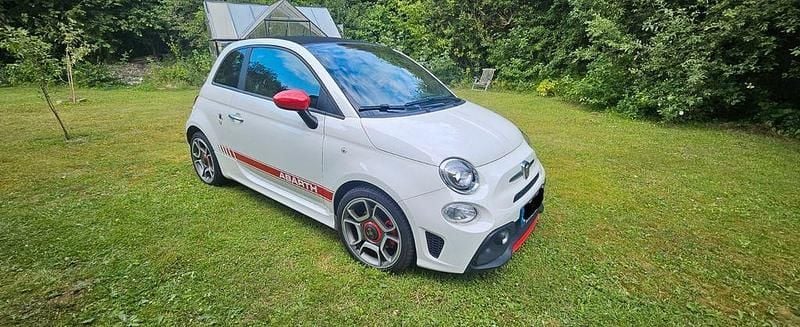 Weiß Gebraucht 2017 Abarth 595C Cabrio | 14.900 € (Guter Preis) - Bild 1/4
