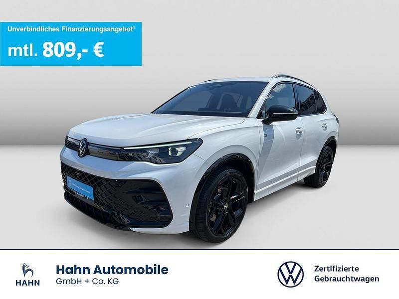 Oryxweiß perlmutteffekt Gebraucht 2024 VW Tiguan R-line SUV | 49.785 € (Guter Preis) - Bild 1/3