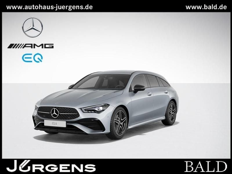 Silber metalliclack hightechs Gebraucht 2024 Mercedes CLA200 Shooting Brake AMG Kombi | 33.980 € - Bild 1/4
