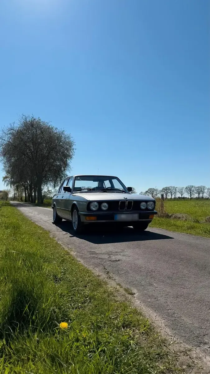 Brugt BMW 525 122 HK (89 kW) 1986 Sølv Sedan