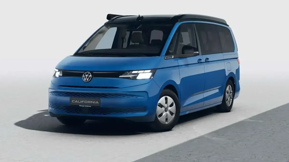 Neu VW California Edition 150 PS (110 kW) 2025 Mediumblau metallic dach... Van