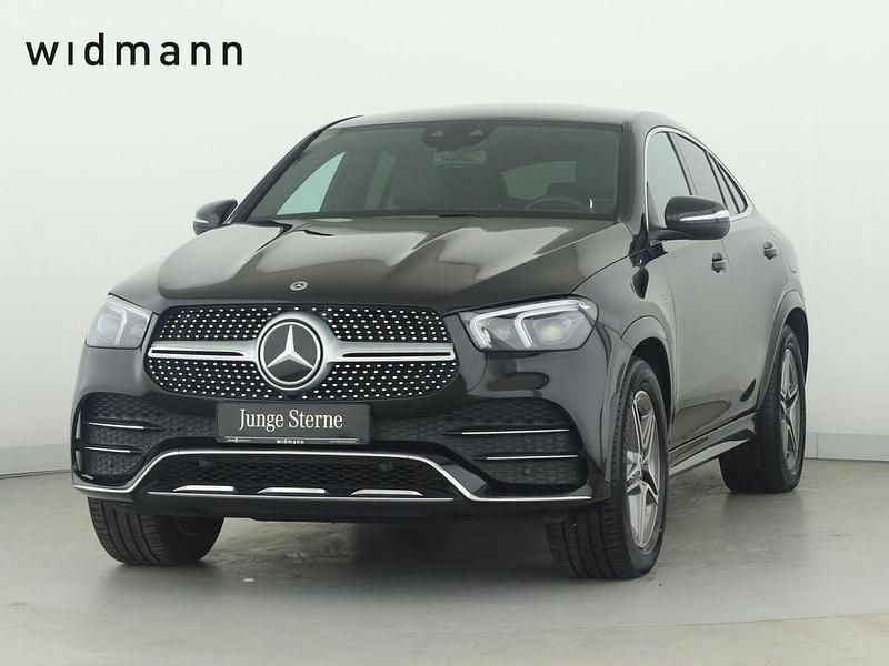 Metalliclack obsidianschwarz Gebraucht 2021 Mercedes GLE350 AMG Coupé | 55.850 € (Fairer Preis) - Bild 1/4