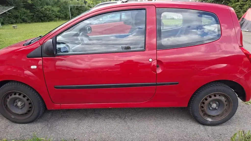 Gebraucht Renault Twingo Authentique 58 PS (42 kW) 2009 Rot Kleinwagen