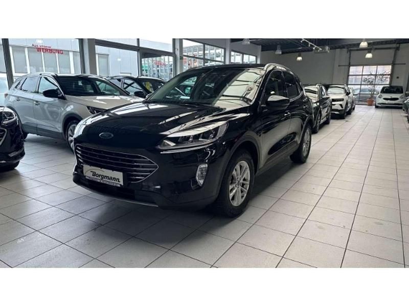 Obsidianschwarz metallic Gebraucht 2021 Ford Kuga Titanium SUV | 23.490 € (Guter Preis) - Bild 1/4