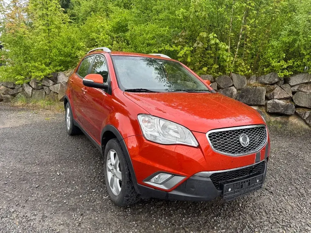 Usata SsangYong Korando Quartz 175 CV (128 kW) 2012 Rosso SUV