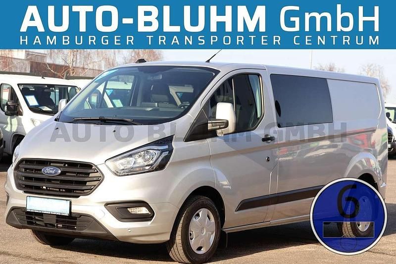 Gebraucht Ford Transit Custom 131 PS (96 kW) 2021 Polarsilber Van / Kleinbus