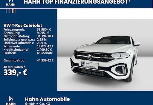 Neu VW T-Roc R-line 150 PS (110 kW) 2026 Weiß SUV