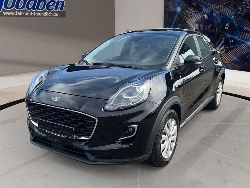 Schwarz Gebraucht 2020 Ford Puma Gen-E Cool & Connect SUV | 11.390 € - Bild 1/4