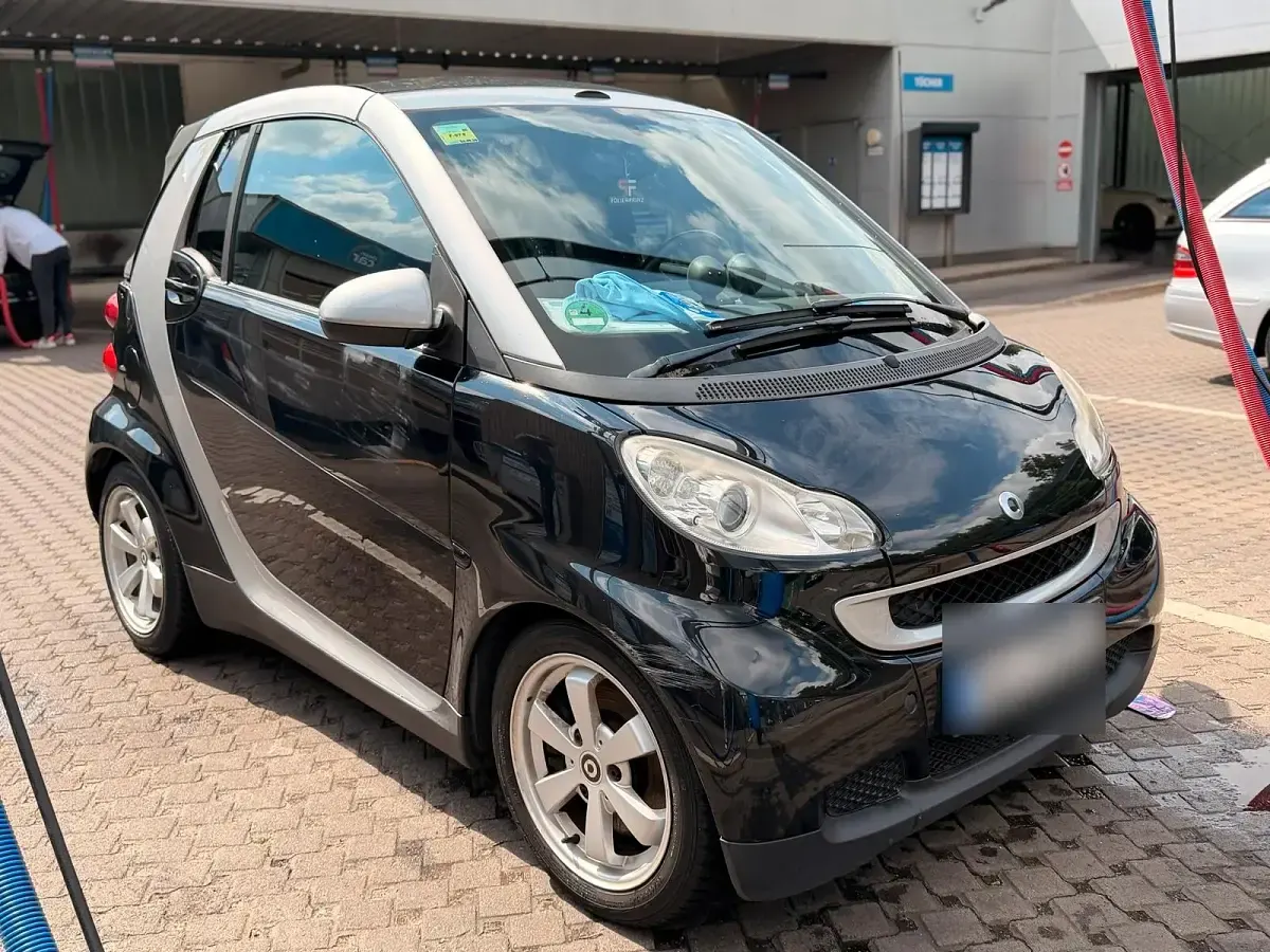 Gebraucht Smart ForTwo Cabrio 60 PS (44 kW) 2007 Schwarz Cabrio