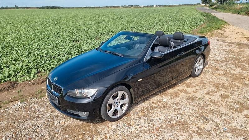 Schwarz Gebraucht 2007 BMW 325 Cabriolet Cabrio | 6.980 € (Superpreis) - Bild 1/4