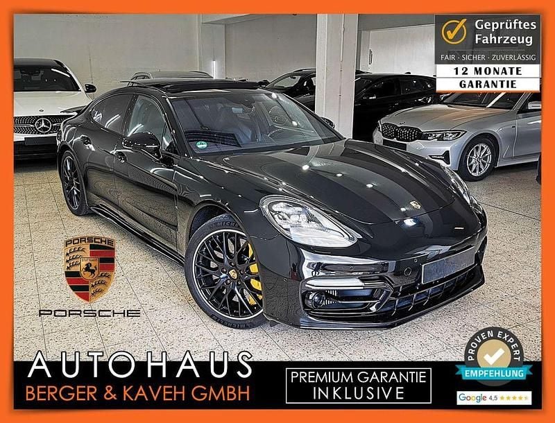 Schwarz Gebraucht 2017 Porsche Panamera Turbo Limousine | 66.420 € (Guter Preis) - Bild 1/4
