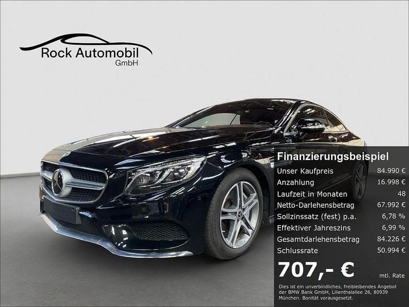 Schwarz Gebraucht 2019 Mercedes S560 Limousine | 84.990 € (Guter Preis) - Bild 1/4