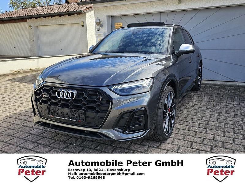 Grau Gebraucht 2021 Audi SQ5 Sport SUV | 52.500 € (Etwas zu teuer) - Bild 1/4
