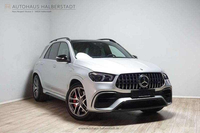 Iridiumsilber metalli (metallic) Gebraucht 2021 Mercedes GLE63 AMG AMG SUV | 79.990 € - Bild 1/3