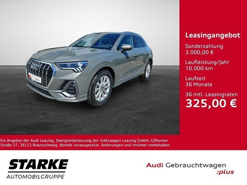 Chronosgrau metallic Gebraucht 2024 Audi Q3 S-Line SUV | 40.930 € (Fairer Preis) - Bild 1/4