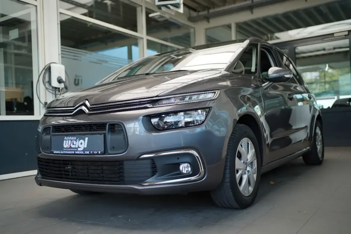 Gebraucht Citroën C4 Picasso PureTech 131 PS (96 kW) 2019 Platinum grau Van / Kleinbus