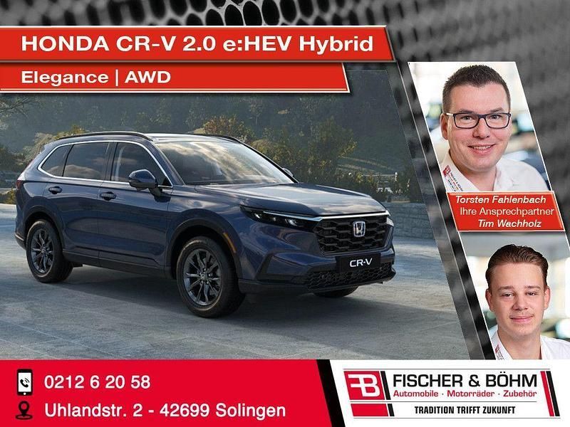 Blau Gebraucht 2024 Honda CR-V Elegance SUV | 42.790 € - Bild 1/4