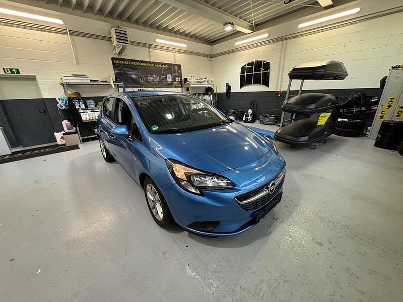 Blau Gebraucht 2016 Opel Corsa drive Kleinwagen | 5.900 € (Fairer Preis) - Bild 1/4