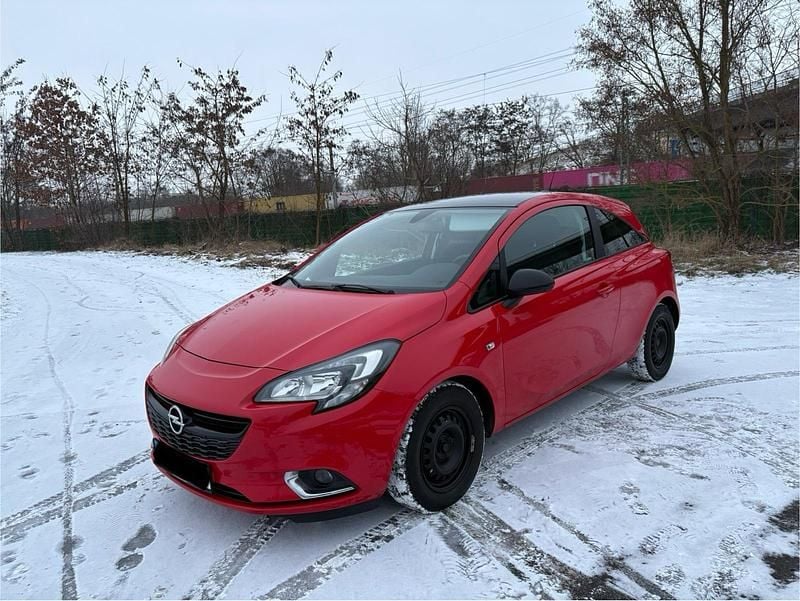 Rot Gebraucht 2017 Opel Corsa Color Edition Kleinwagen | 7.600 € (Guter Preis) - Bild 1/4