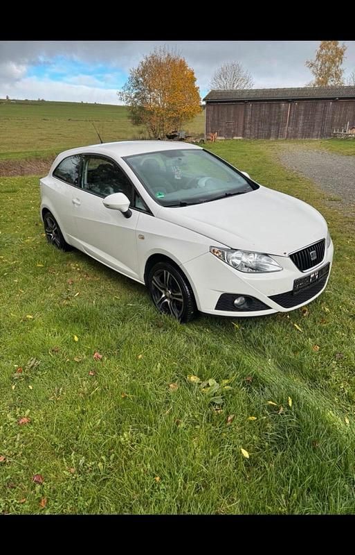 Gebraucht Seat Ibiza 2011 Weiß Kleinwagen