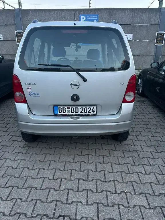 Gebraucht Opel Agila 75 PS (55 kW) 2003 Grau Van / Kleinbus