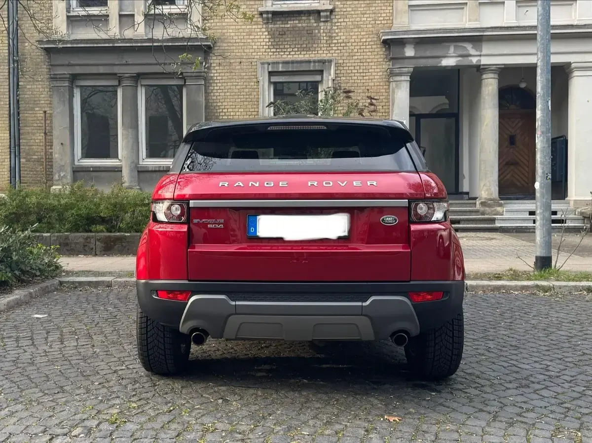 Gebraucht Land Rover Range Rover evoque 190 PS (139 kW) 2014 Rot SUV