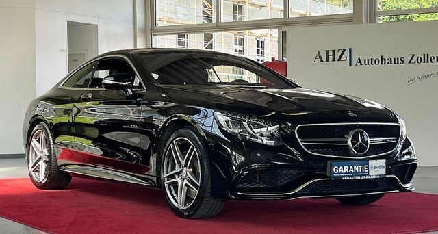 Obsidianschwarz metalliclack Gebraucht 2016 Mercedes S63 AMG AMG Coupé | 69.999 € (Guter Preis) - Bild 1/4