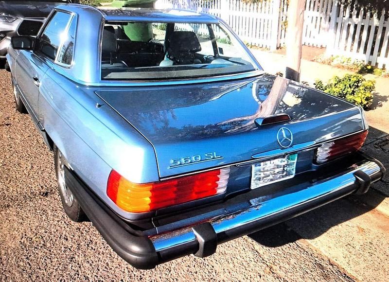 Gebraucht Mercedes 560 231 PS (169 kW) 1988 Blau Cabrio