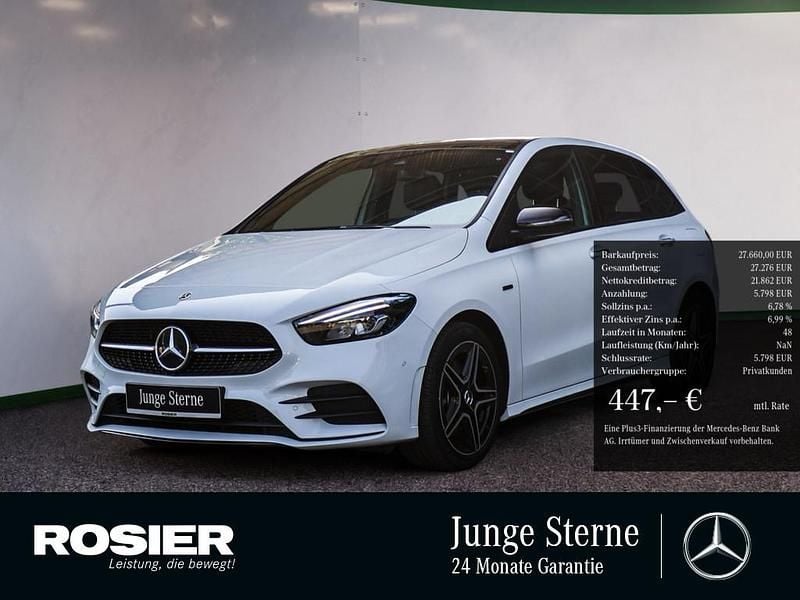 Weiss / digitalweiss Gebraucht 2021 Mercedes B250 AMG Van / Kleinbus | 27.660 € (Fairer Preis) - Bild 1/4