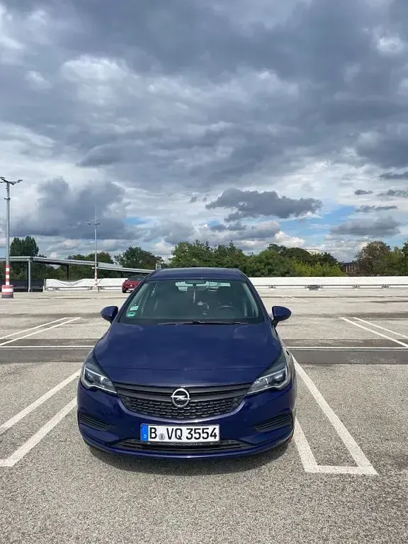 Gebraucht Opel Astra Business 110 PS (80 kW) 2016 Blau Kombi