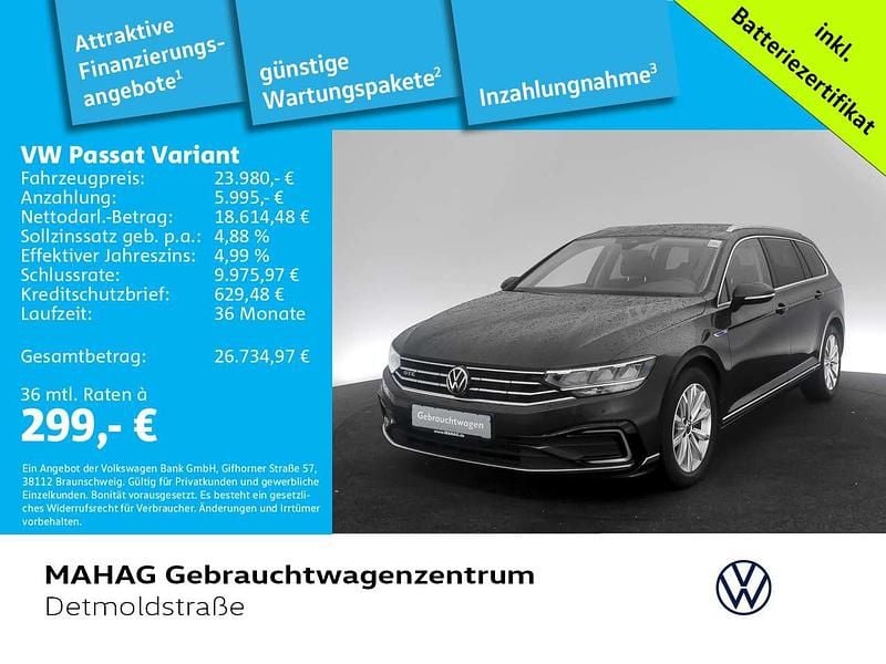 Gebraucht VW Passat GTE 218 PS (160 kW) 2022 Grau Kombi