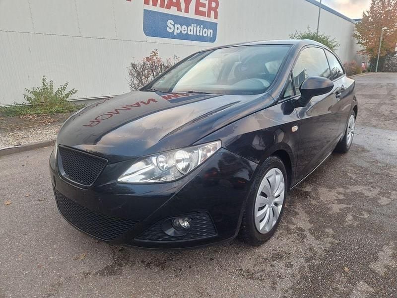Schwarz Gebraucht 2009 Seat Ibiza SC Style Kleinwagen | 900 € (Superpreis) - Bild 1/4