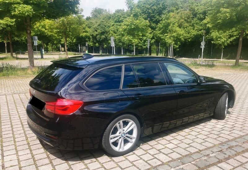 Schwarz Gebraucht 2015 BMW 320 Sport Line Kombi | 16.000 € (Guter Preis) - Bild 1/4