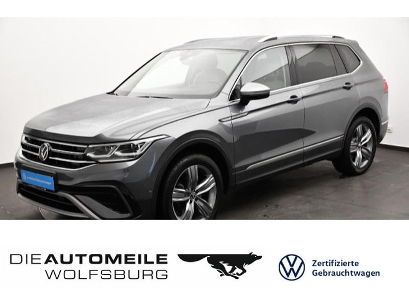 Gebraucht VW Tiguan Allspace Elegance 150 PS (110 kW) 2022 Platinum grey metallic (metallic) SUV
