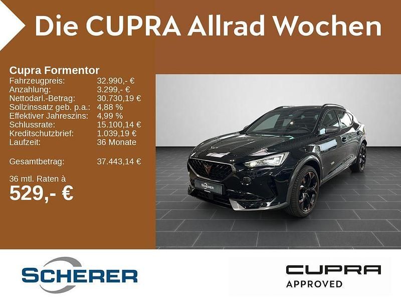 Midnight schwarz metallic (metallic) Gebraucht 2023 Cupra Formentor VZ SUV | 32.990 € (Guter Preis) - Bild 1/4