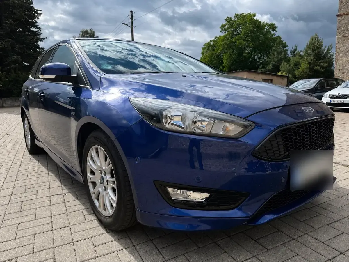 Gebraucht Ford Focus ST-Line 150 PS (110 kW) 2017 Blau Kombi