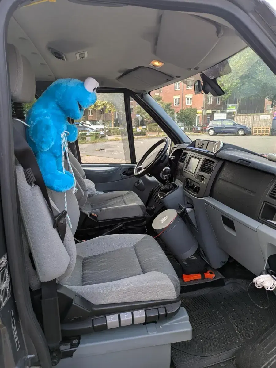 Gebraucht Ford Transit 140 PS (102 kW) 2008 Blau Van / Kleinbus