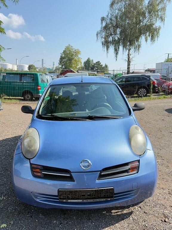 Blau Gebraucht 2003 Nissan Micra City Kleinwagen | 1.599 € (Fairer Preis) - Bild 1/4