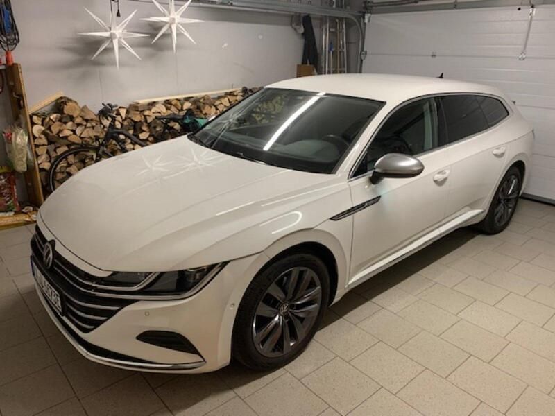 Weiß Gebraucht 2021 VW Arteon Elegance Kombi | 18.500 € - Bild 1/4