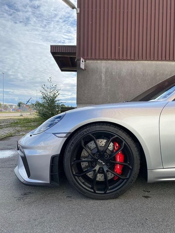 Gebraucht Porsche Cayman GT4 420 PS (308 kW) 2020 Silber Coupé